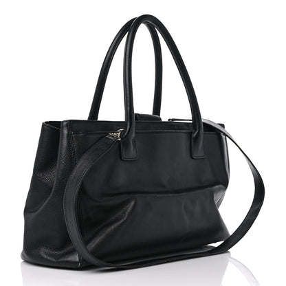 Chanel Calfskin Cerf Executive Shopper Tote Black 4 of 24
