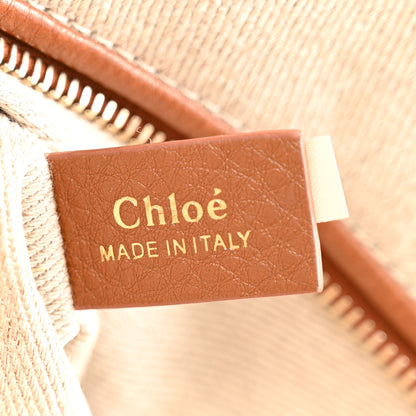 Chloe Grained Calfskin Large Penelope Shoulder Bag Caramel 7 of 17