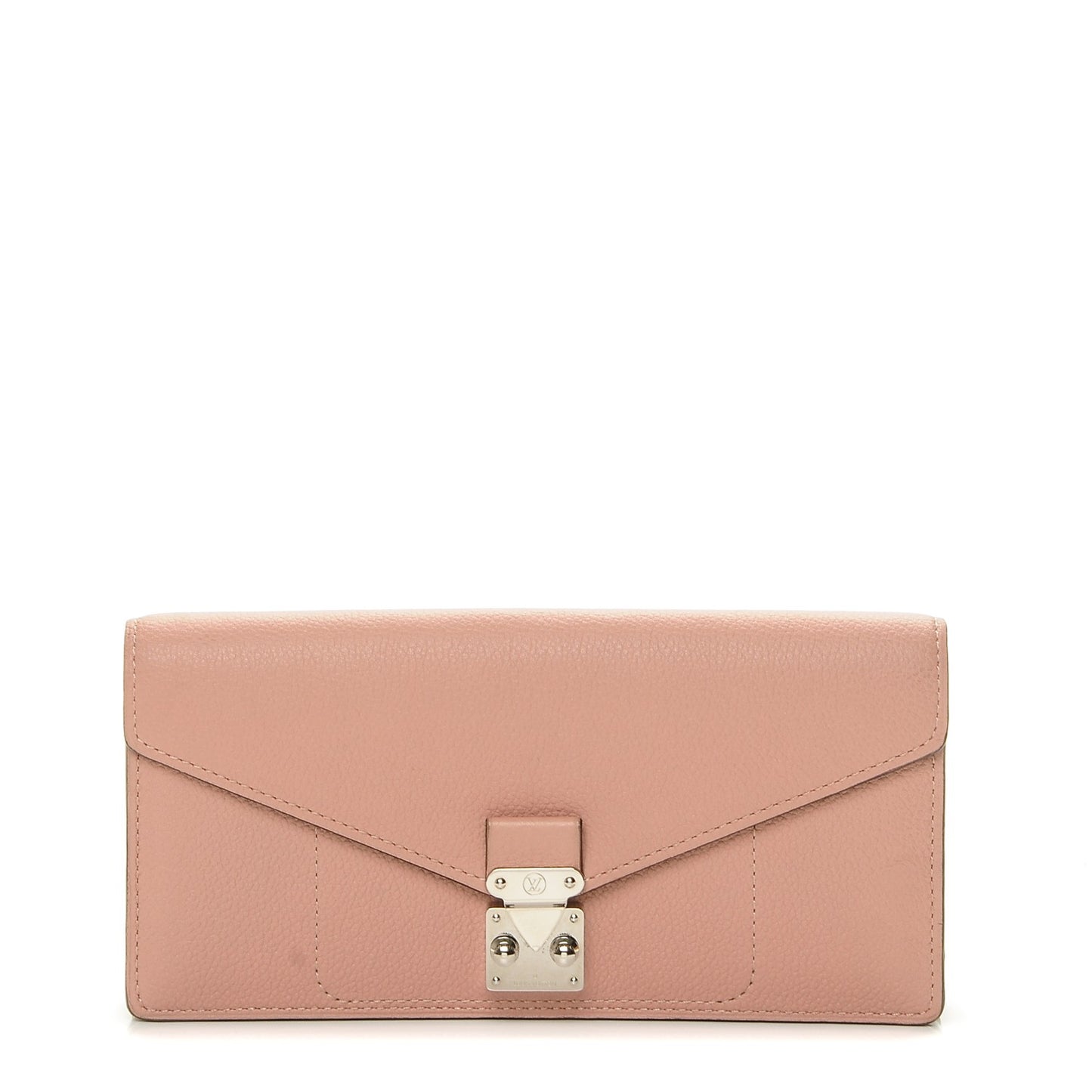 Veau Cachemire Dauphine Wallet Magnolia