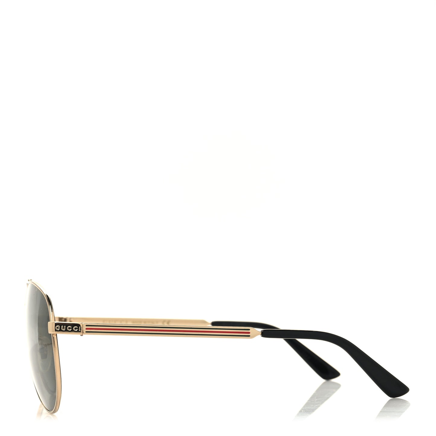 Web Aviator Sunglasses GG0137S Gold Black