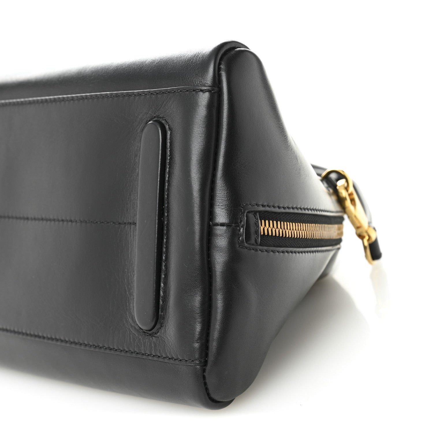 Proenza Schouler Calfskin Pipe Bowler Black 9 of 9