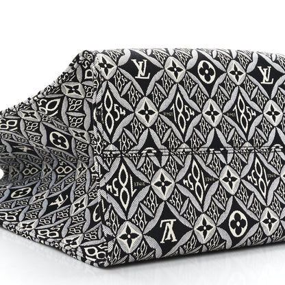 Louis Vuitton Jacquard Since 1854 Onthego GM Grey 7 of 8