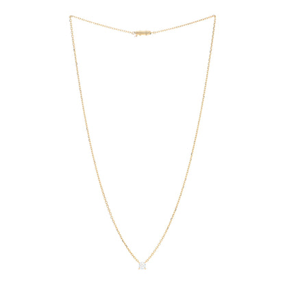 Cartier 18K Yellow Gold Diamond .54ct Solitaire 1895 Pendant Necklace 2 of 4