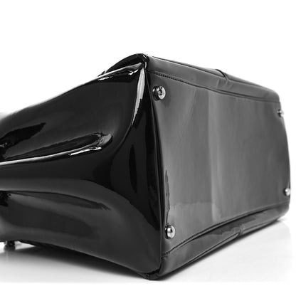 Chanel Vinyl Coco Ming Tote Black 9 of 10