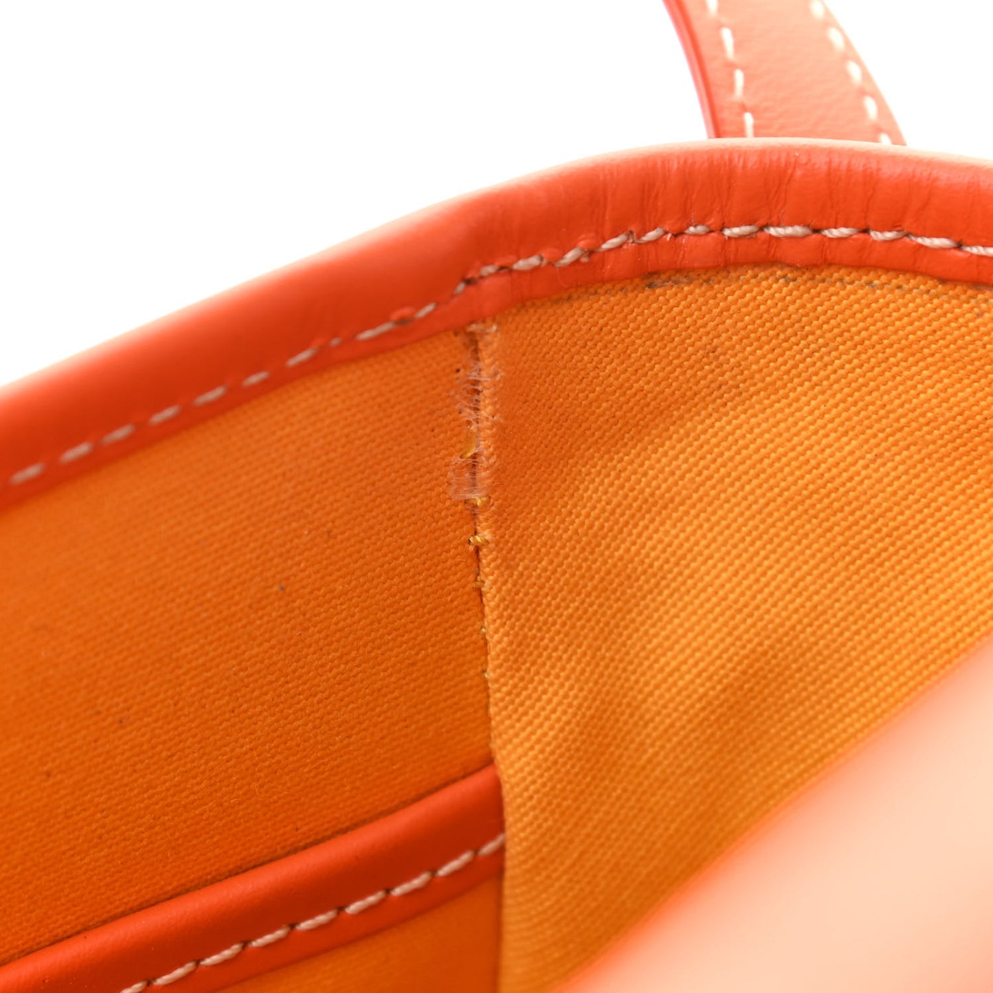 Goyardine Belvedere II PM Messenger Bag Orange