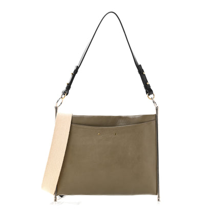 Chloe Smooth Calfskin Medium Roy Clutch Merino Grey 1 of 9