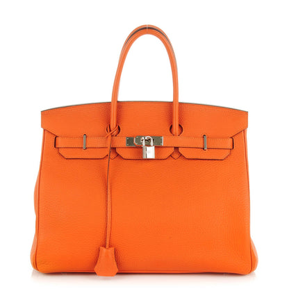 Hermes Togo Birkin 35 Orange 1 of 29