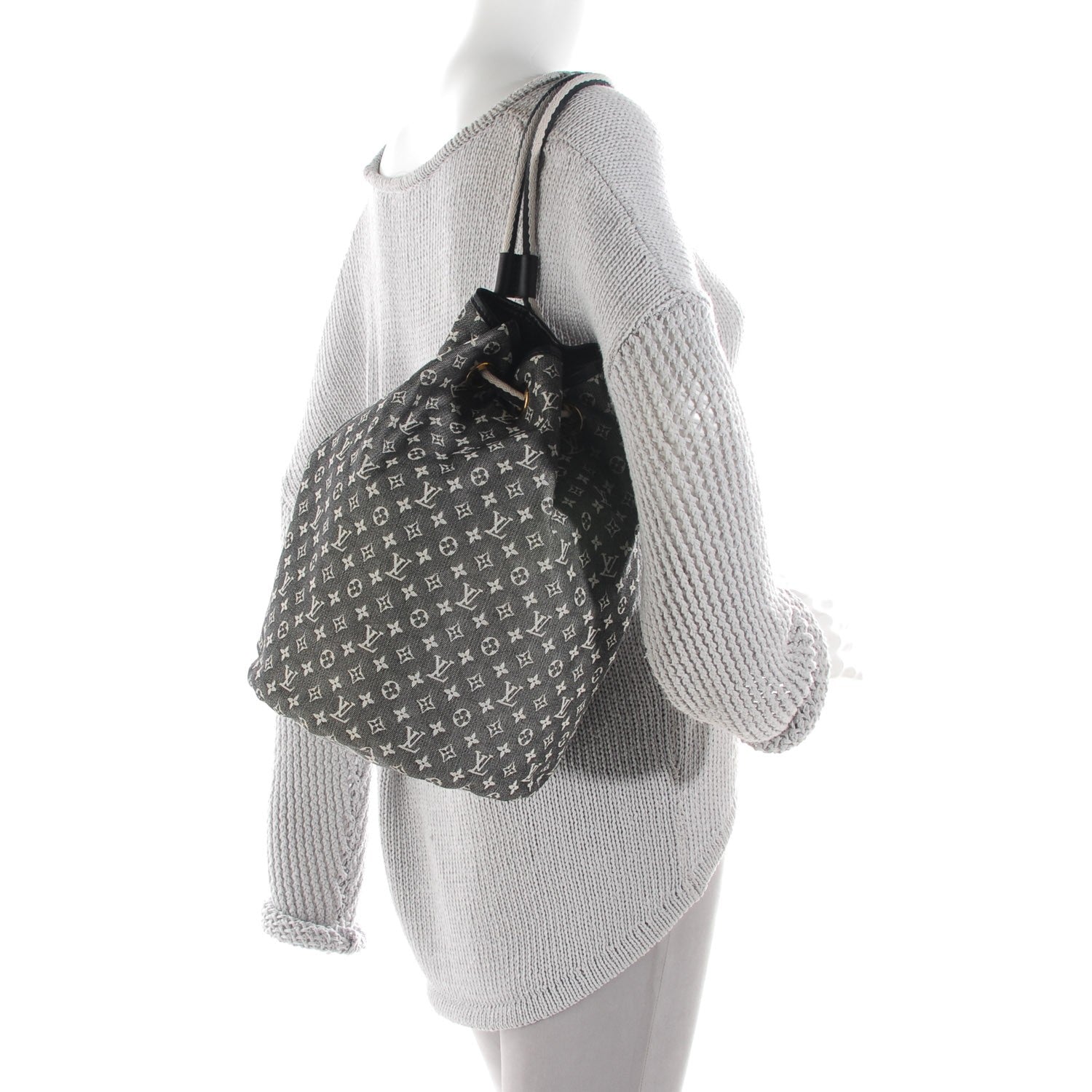 Louis Vuitton Mini Lin Monogram Betsy Backpack Black 4 of 7
