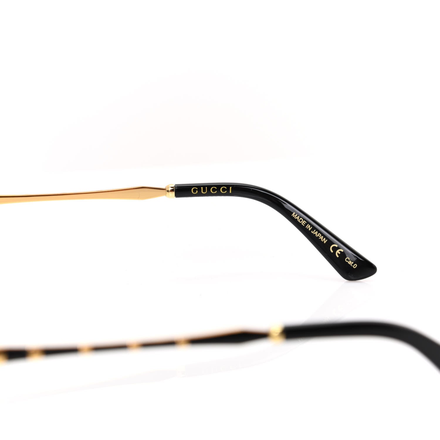 Gucci Metal Glasses GG0592S Black Gold 5 of 8