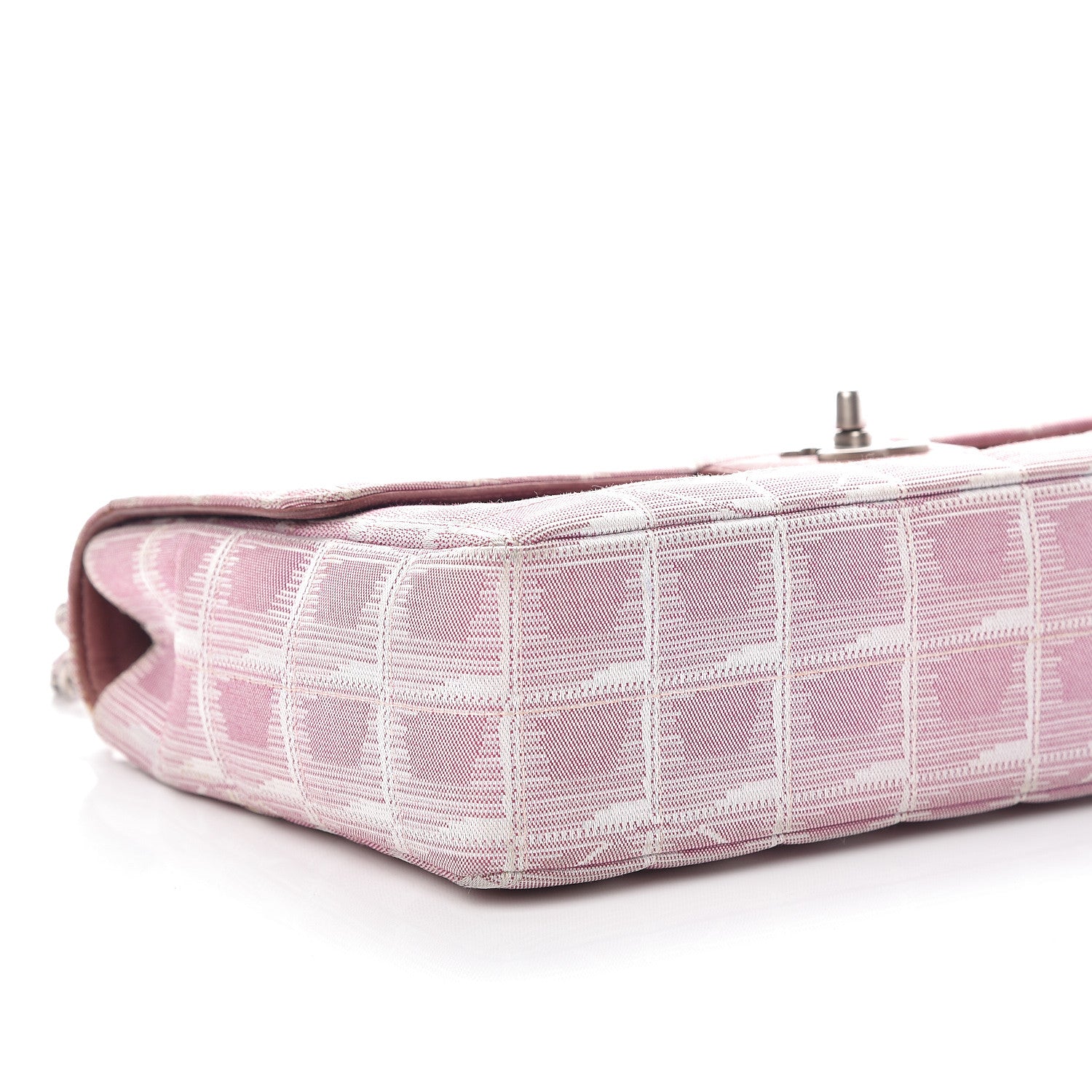 Chanel Nylon Medium Travel Flap Pink 6 of 17