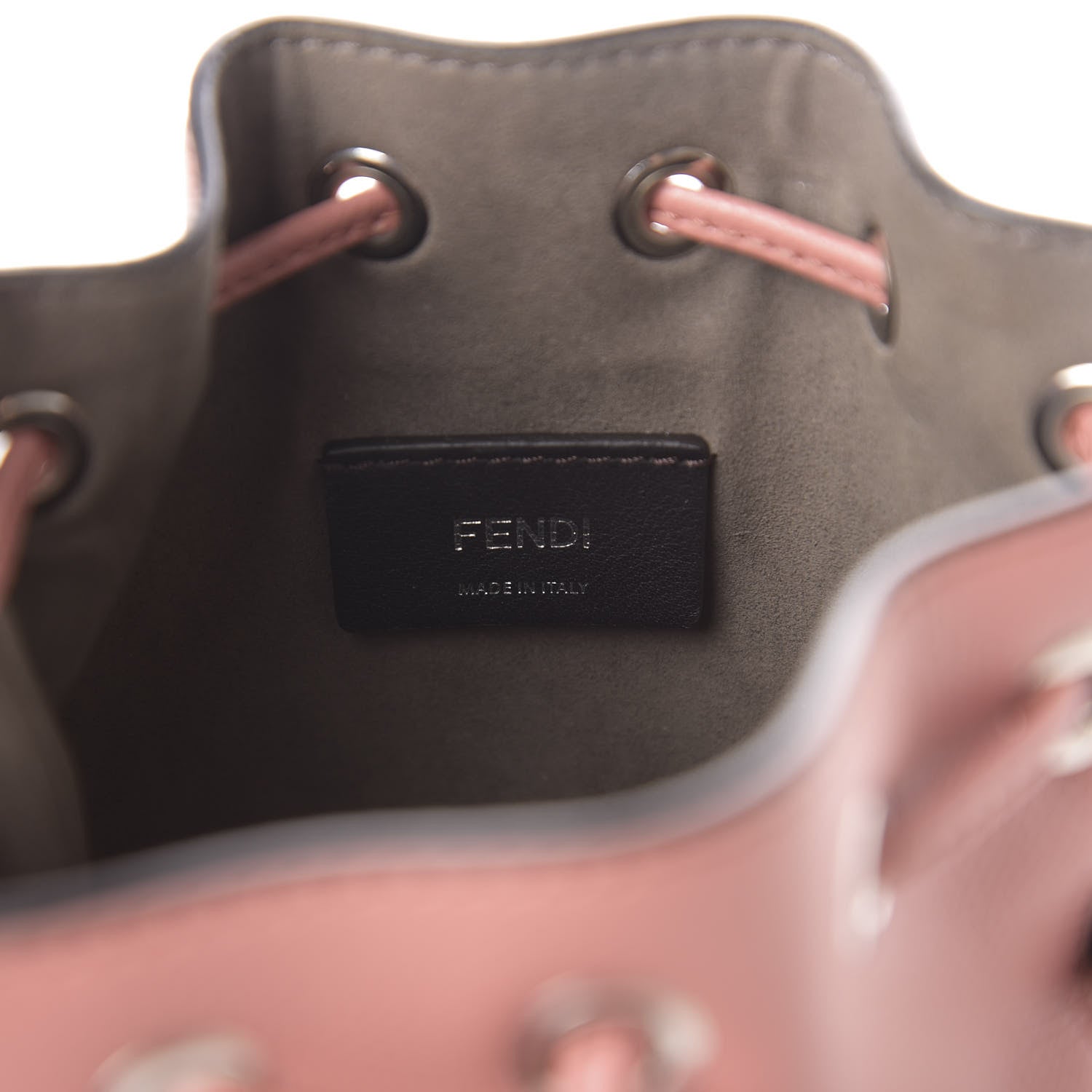 Fendi Vitello Cruise F is Fendi Mini Mon Tresor Bucket Bag Macaron 6 of 8