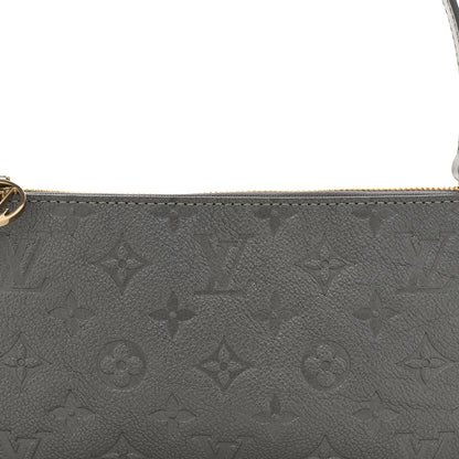 Louis Vuitton Shimmery Empreinte Pochette Sevres Gun Metal 7 of 9