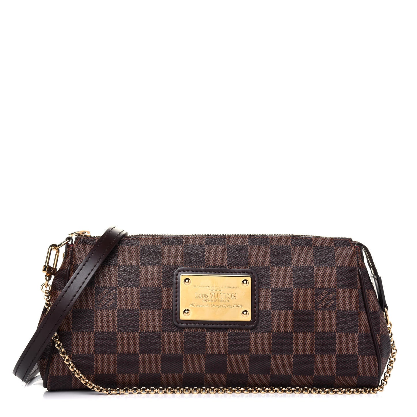 Damier Ebene Eva Clutch