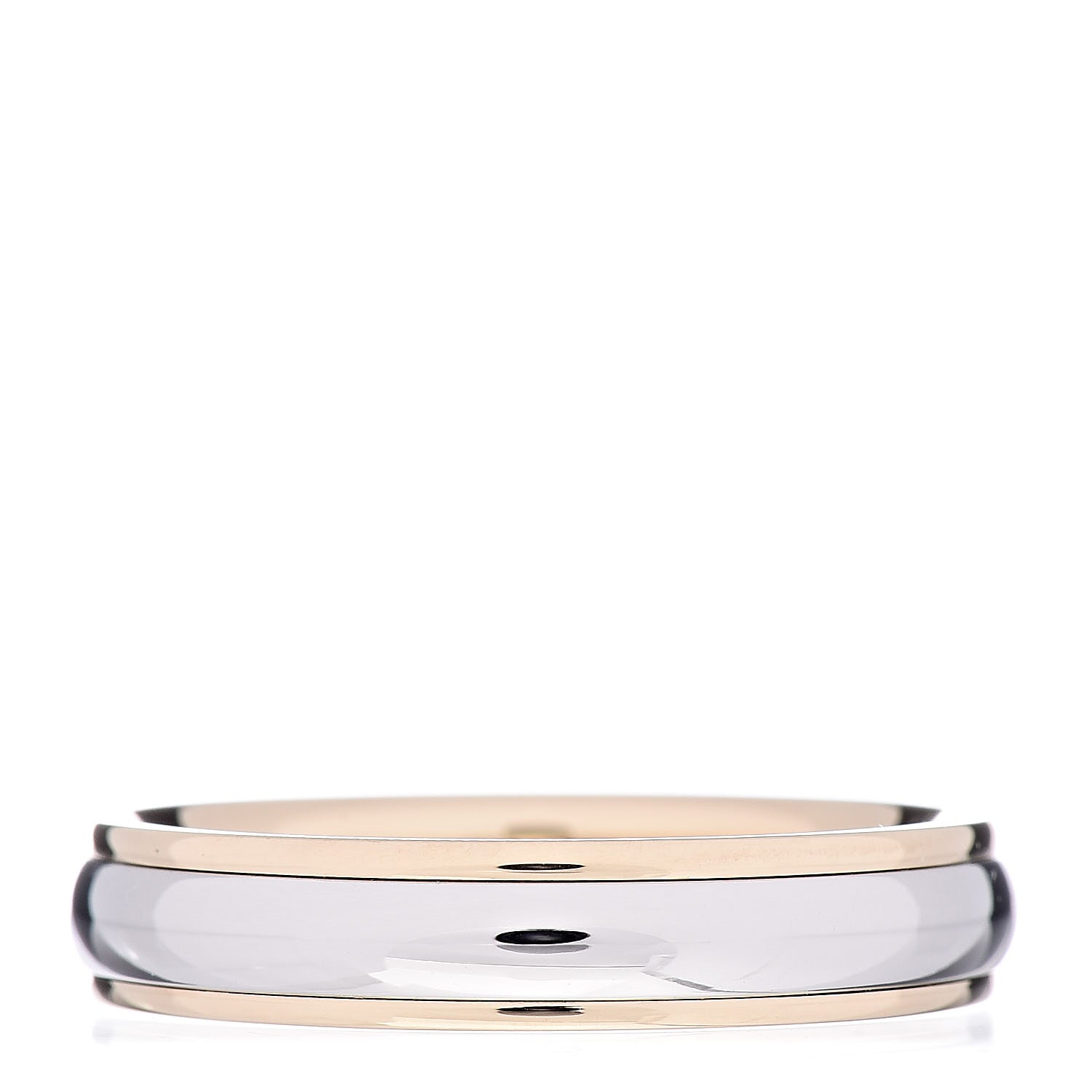 Tiffany Platinum 18K Yellow Gold Lucida 4mm Band Ring 54 7 3 of 6