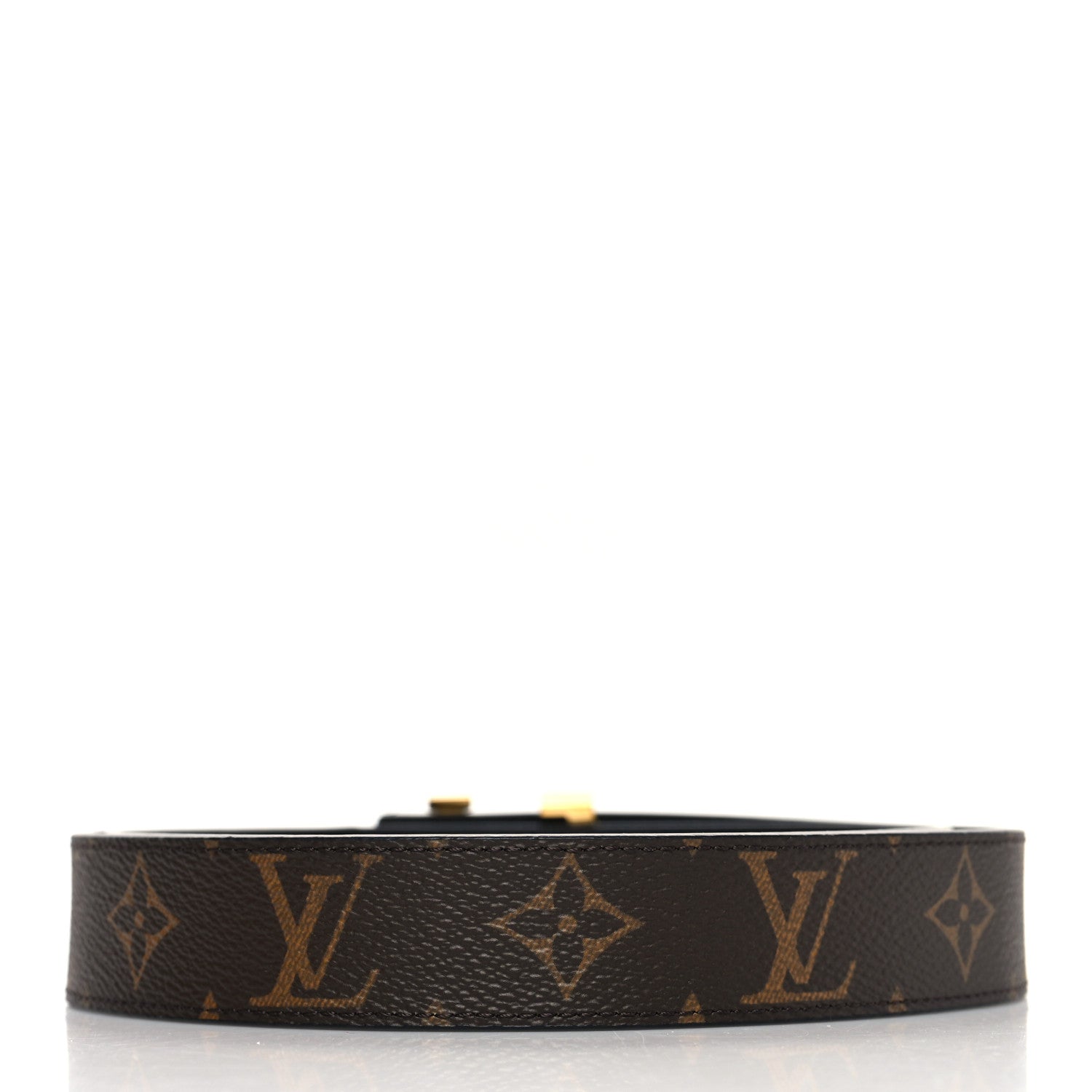 Louis Vuitton Monogram 40mm LV Initiales Belt 85 34 2 of 5