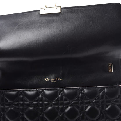 Christian Dior Lambskin Cannage Large Miss Dior Flap Black 9 of 9