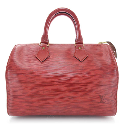 Louis Vuitton Epi Speedy 25 Rouge 1 of 8