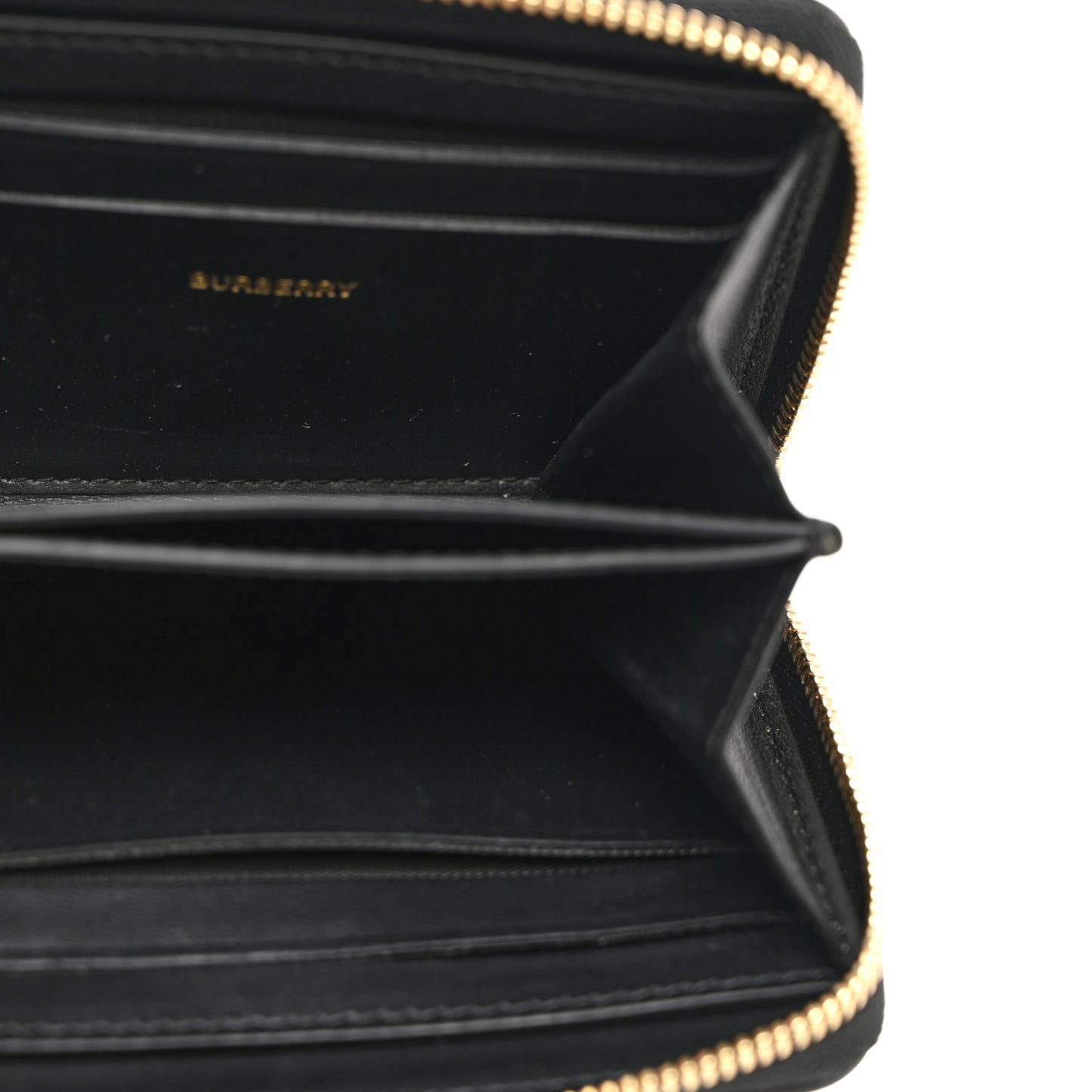E-Canvas Vintage Check Mini Zip Around Wallet Birch Black