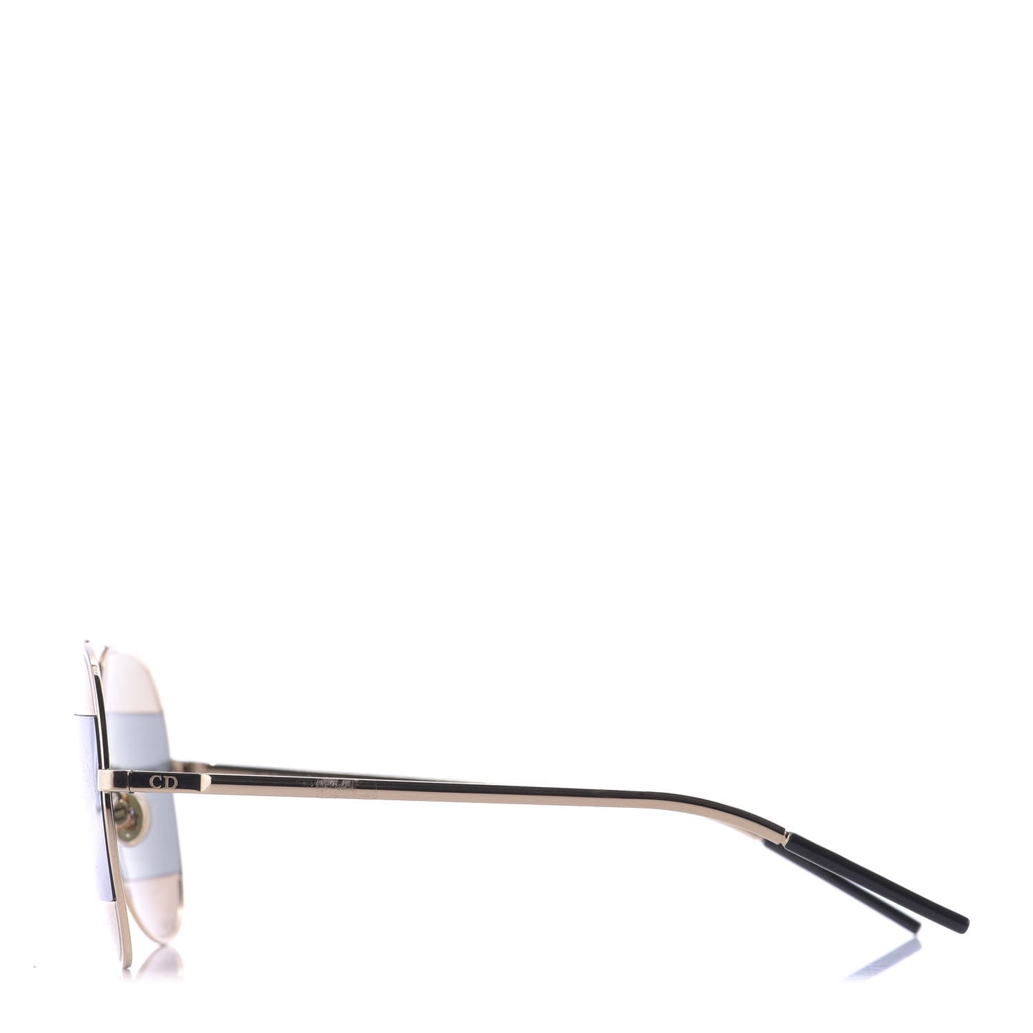 Split 1 Aviator Sunglasses Gold