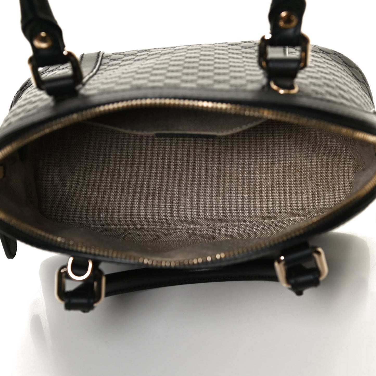 Microguccissima Mini Dome Bag Black