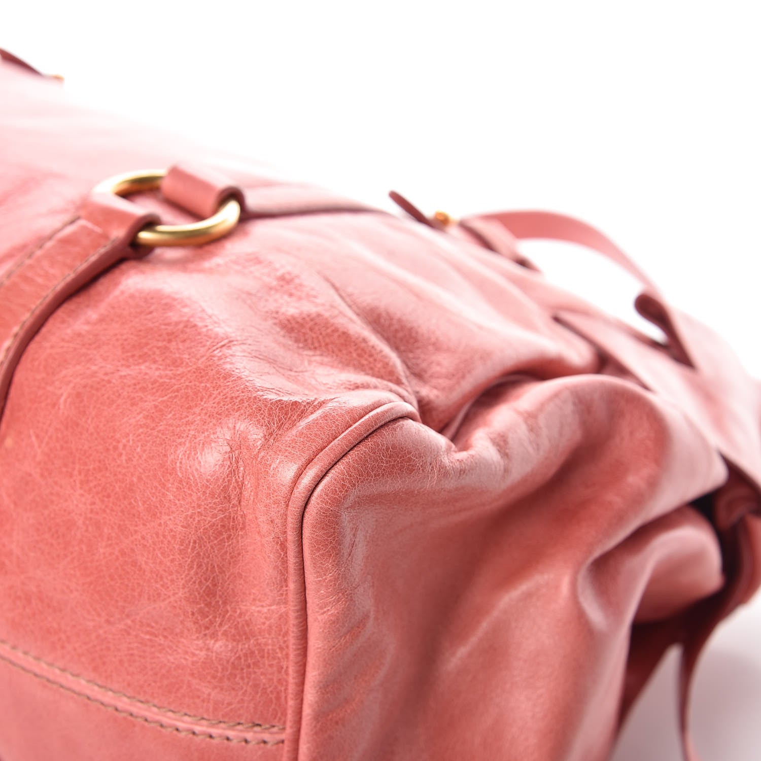 Miu Miu Vitello Lux Medium Bow Bag Rosa 15 of 16