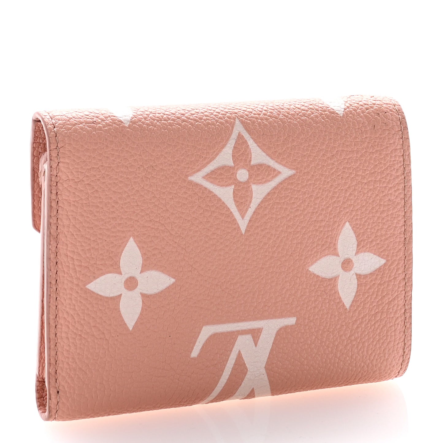 Empreinte Monogram Giant Victorine Wallet Rose Trianon Creme
