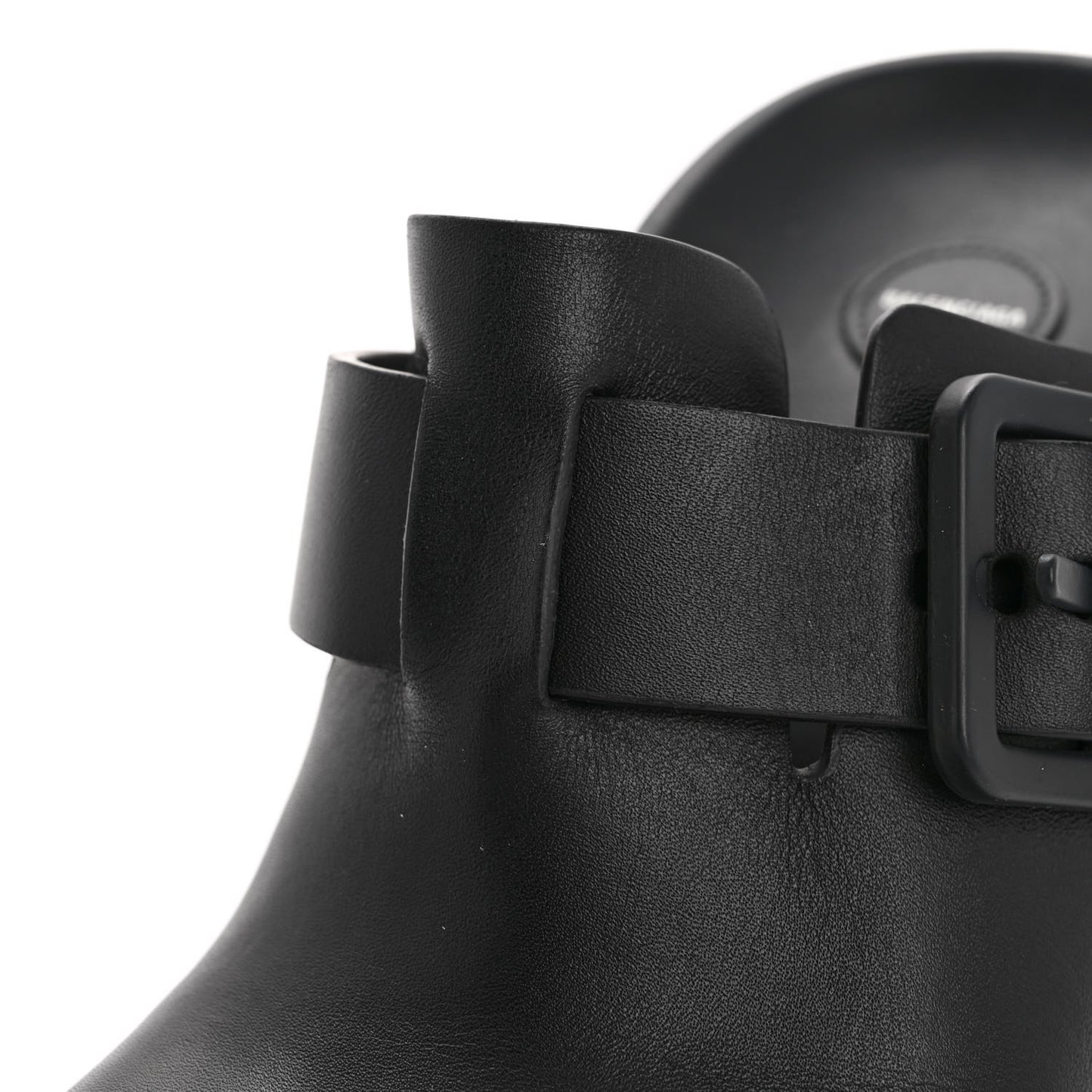 Calfskin Mallorca 80mm Mules 37 Black