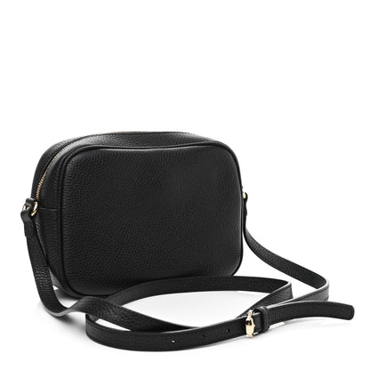 Gucci Pebbled Calfskin Small Soho Disco Bag Black 3 of 12