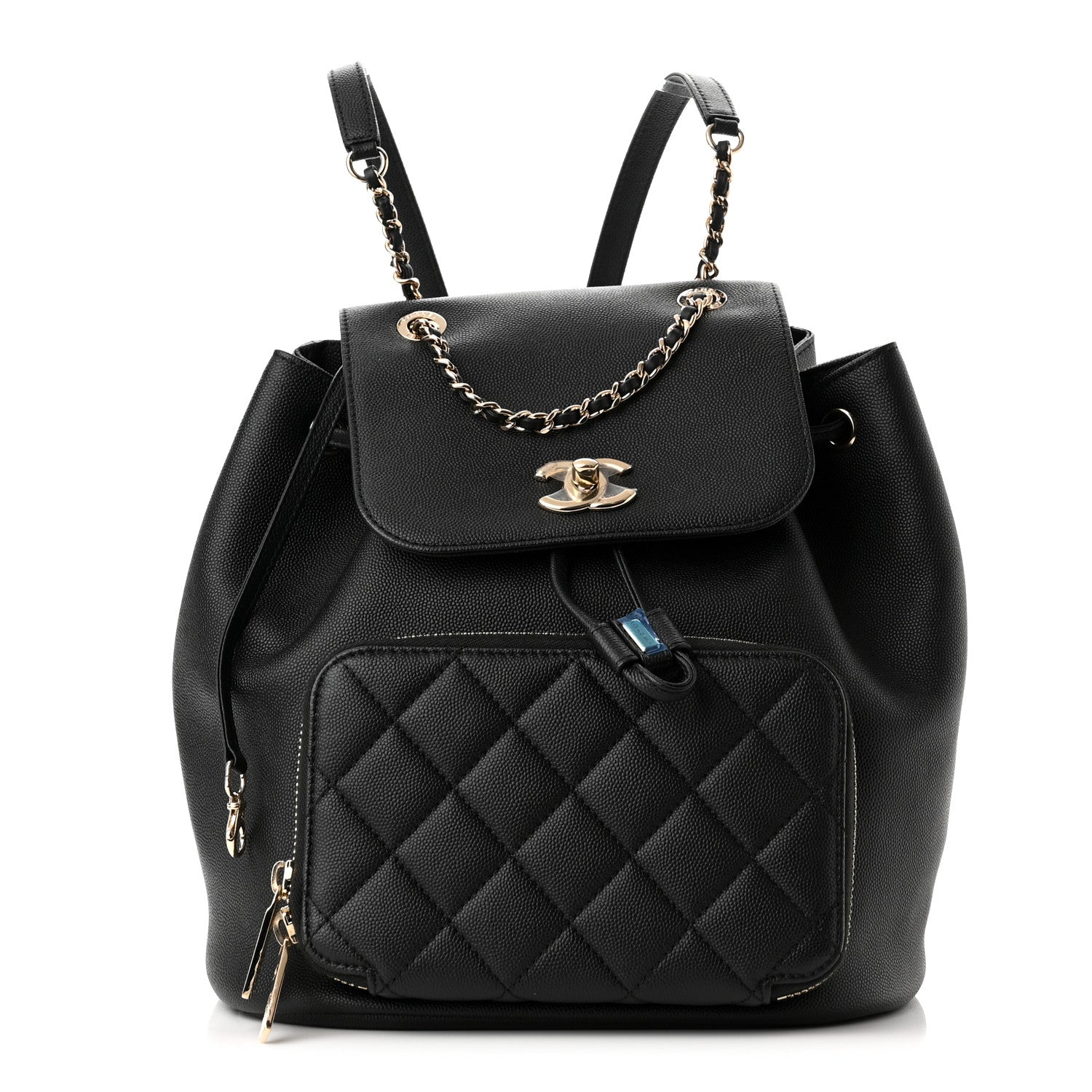 Chanel Caviar Quilted Business Affinity Backpack Black 1 of 12