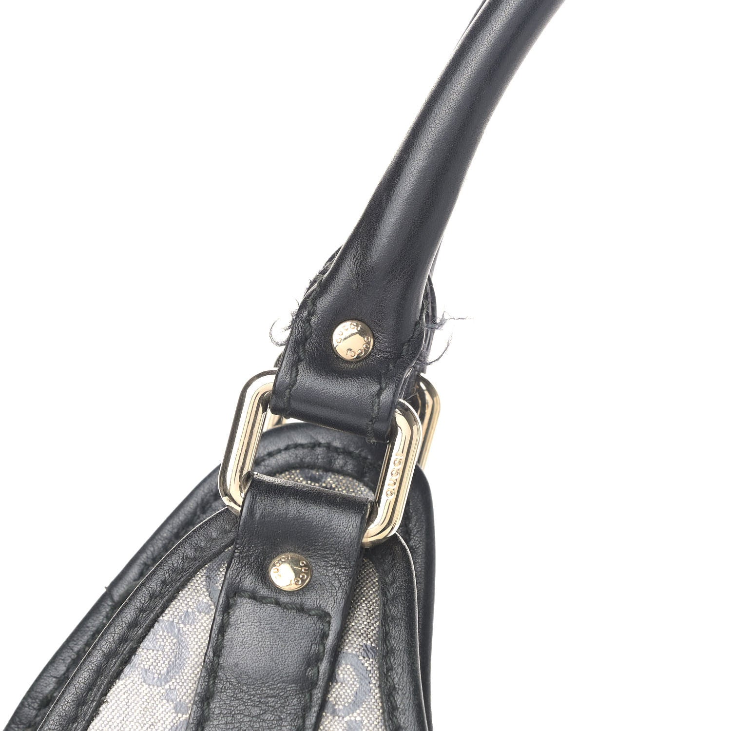 Gucci Crystal Monogram Medium Joy Shoulder Bag Black 10 of 10