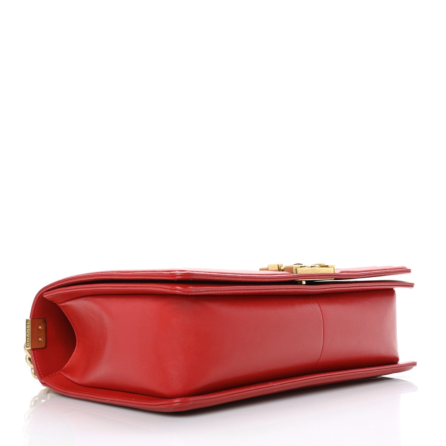 Chanel Lambskin Quilted New Medium Boy Flap Red 5 of 10