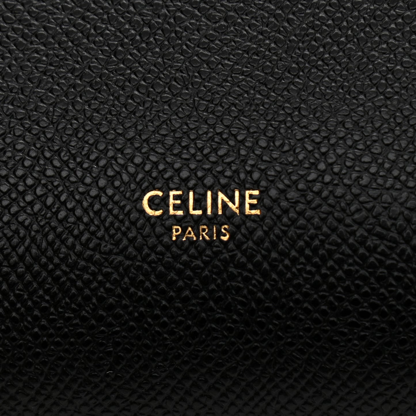 Grained Calfskin Micro Belt Bag Black
