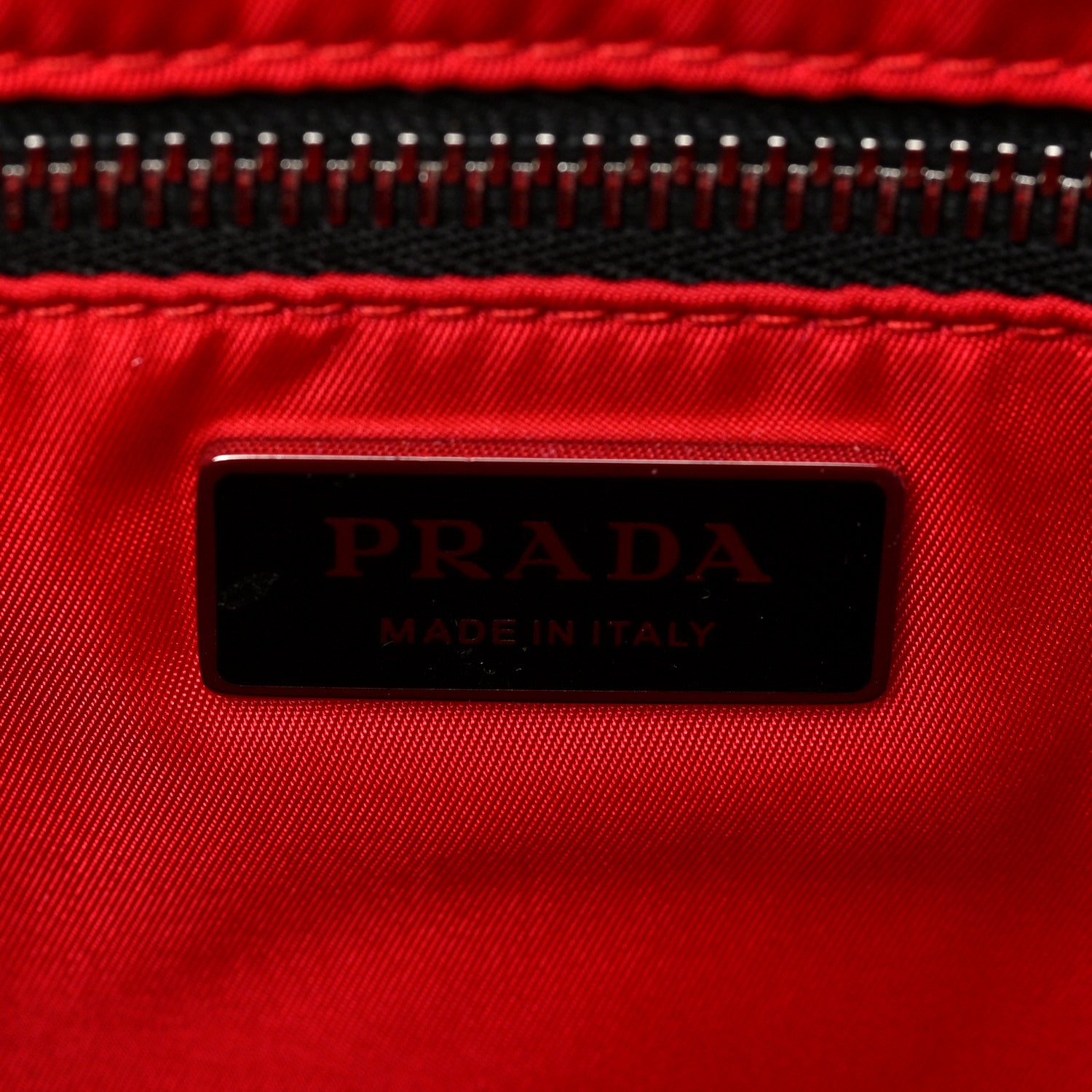 Prada Tessuto Nylon Pocket Top Handle Cargo Shoulder Bag Black Fuoco 6 of 8