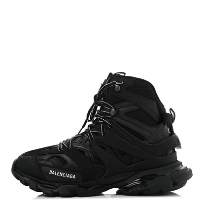 Balenciaga Mesh Nylon Mens Track Hike Sneakers 44 Black 1 of 9