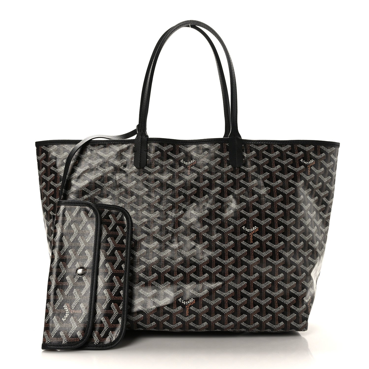 Goyard Goyardine Saint Louis PM Black 1 of 10