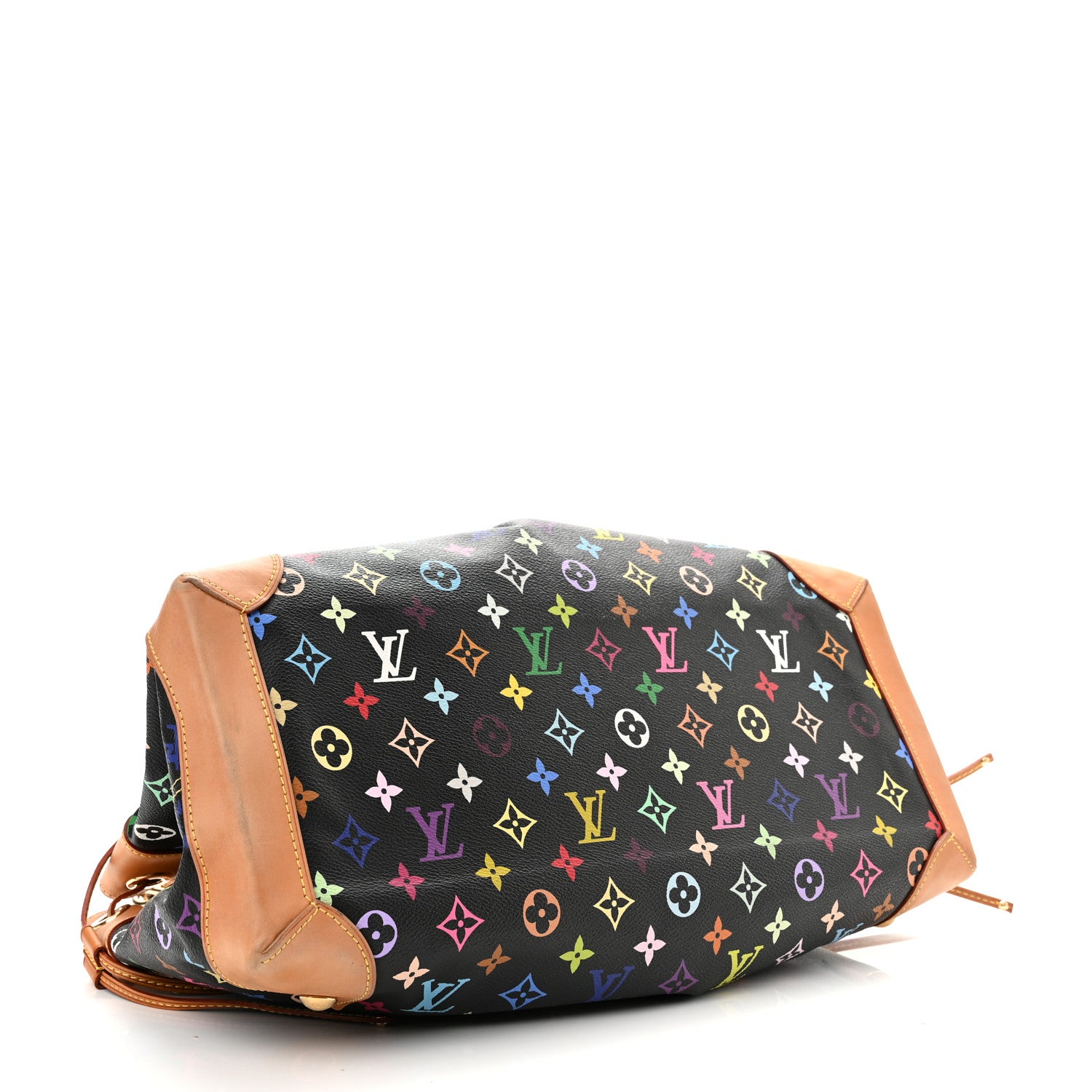 Louis Vuitton Monogram Multicolor Ursula Black 4 of 9