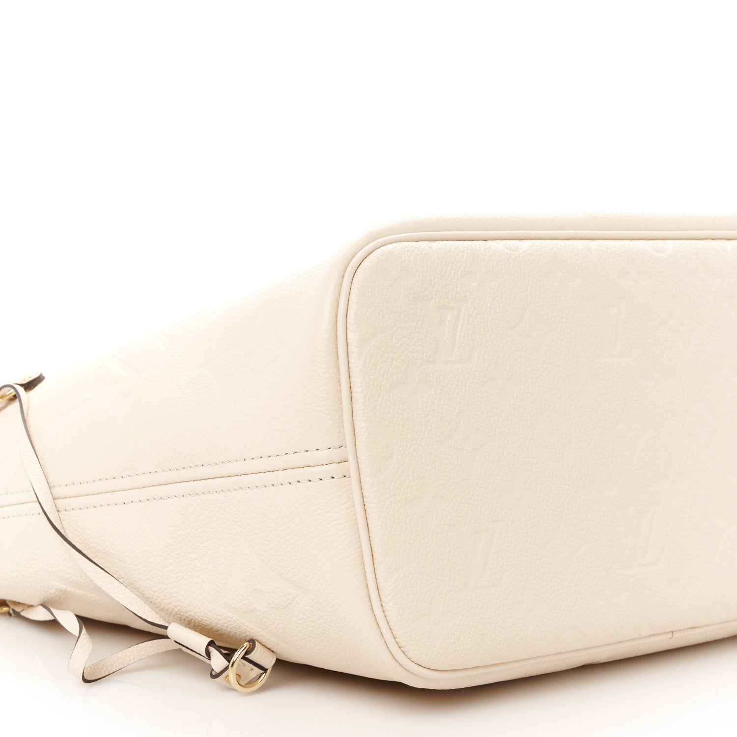 Louis Vuitton Empreinte Monogram Giant Neverfull MM Cream 10 of 11