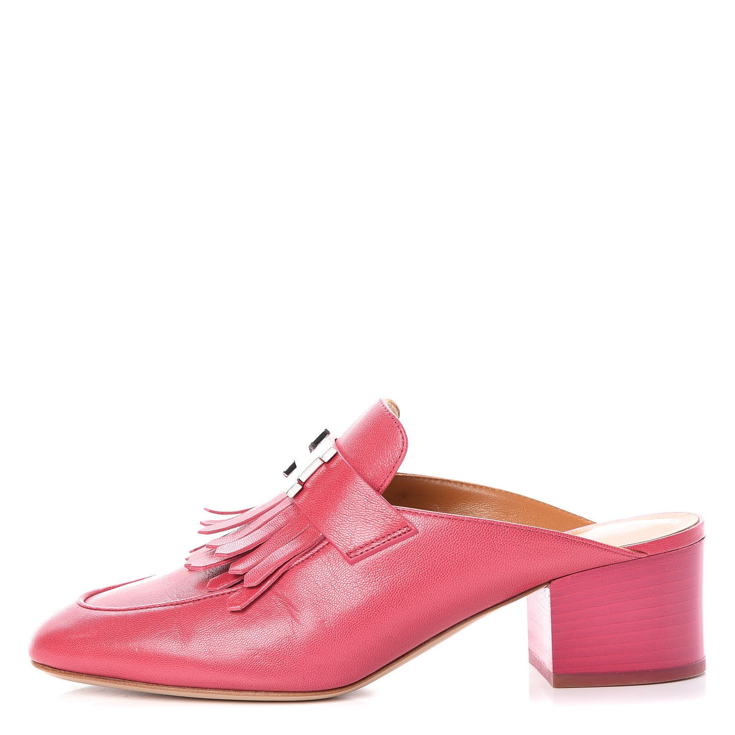 Goatskin Tuileries Mules 37 Rouge Azalee