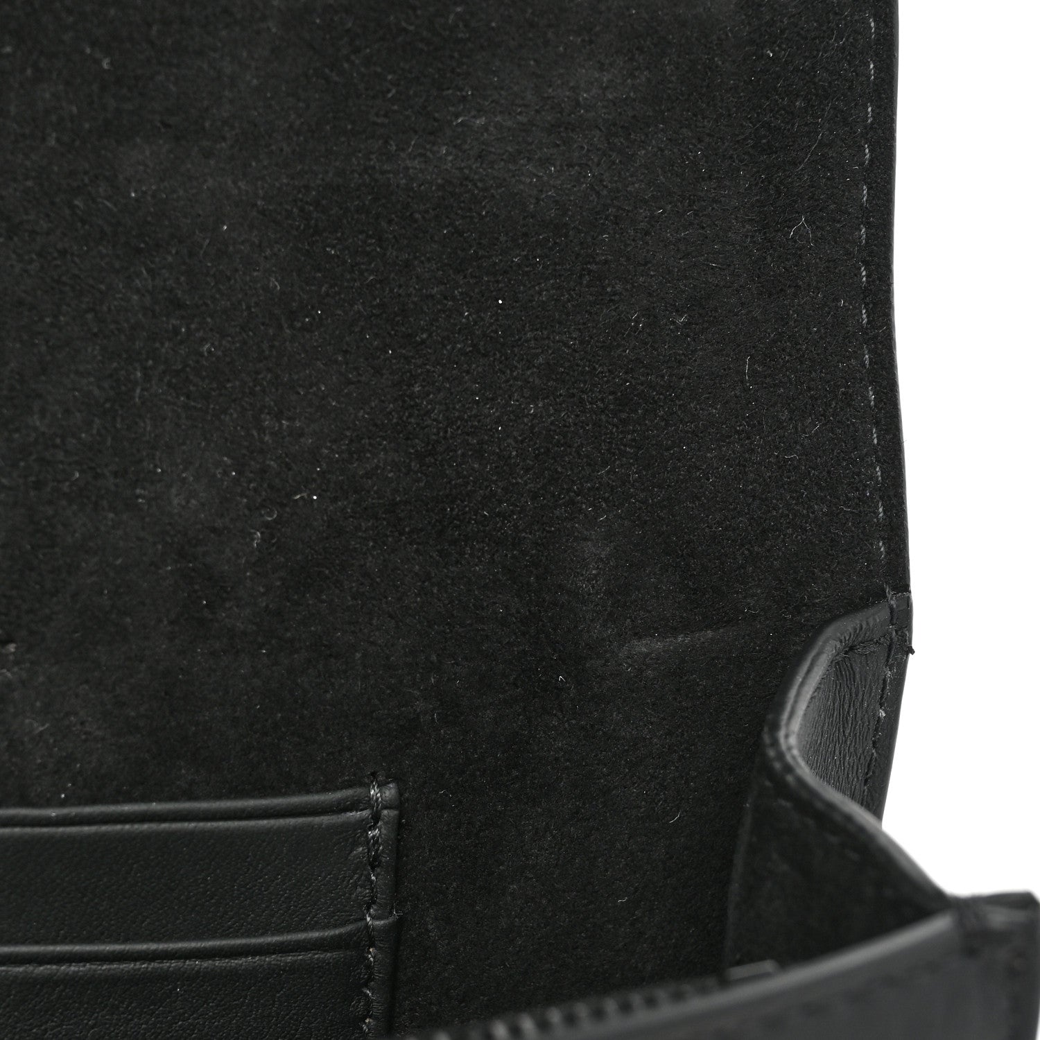Christian Dior Ultra Matte Calfskin Saddle Belt Bag Black 10 of 13
