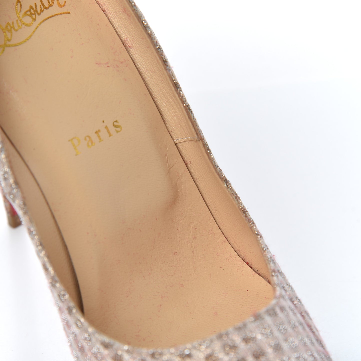 Glitter New Very Prive 120 Pumps 38.5 Silver Gold