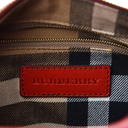 Burberry Bridle Calfskin Medium Alchester Bowling Bag Red 8 of 11