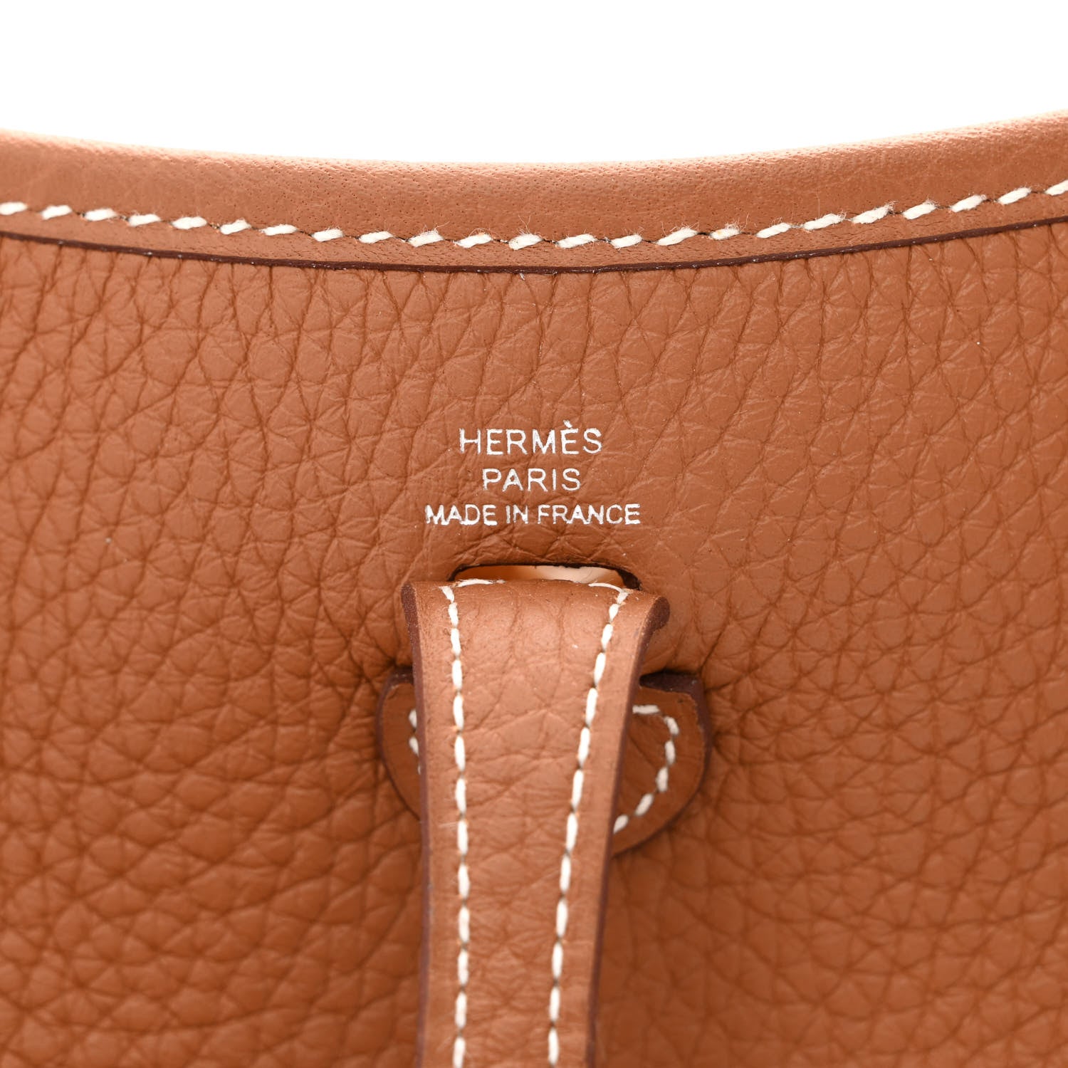 Hermes Taurillon Clemence Evelyne TPM Gold 6 of 11