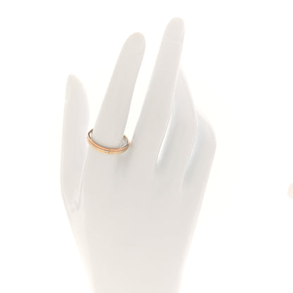 Cartier 18K Pink White Yellow Gold 2.5mm Vendome Louis Cartier Wedding Band Ring 59 8.75 2 of 4