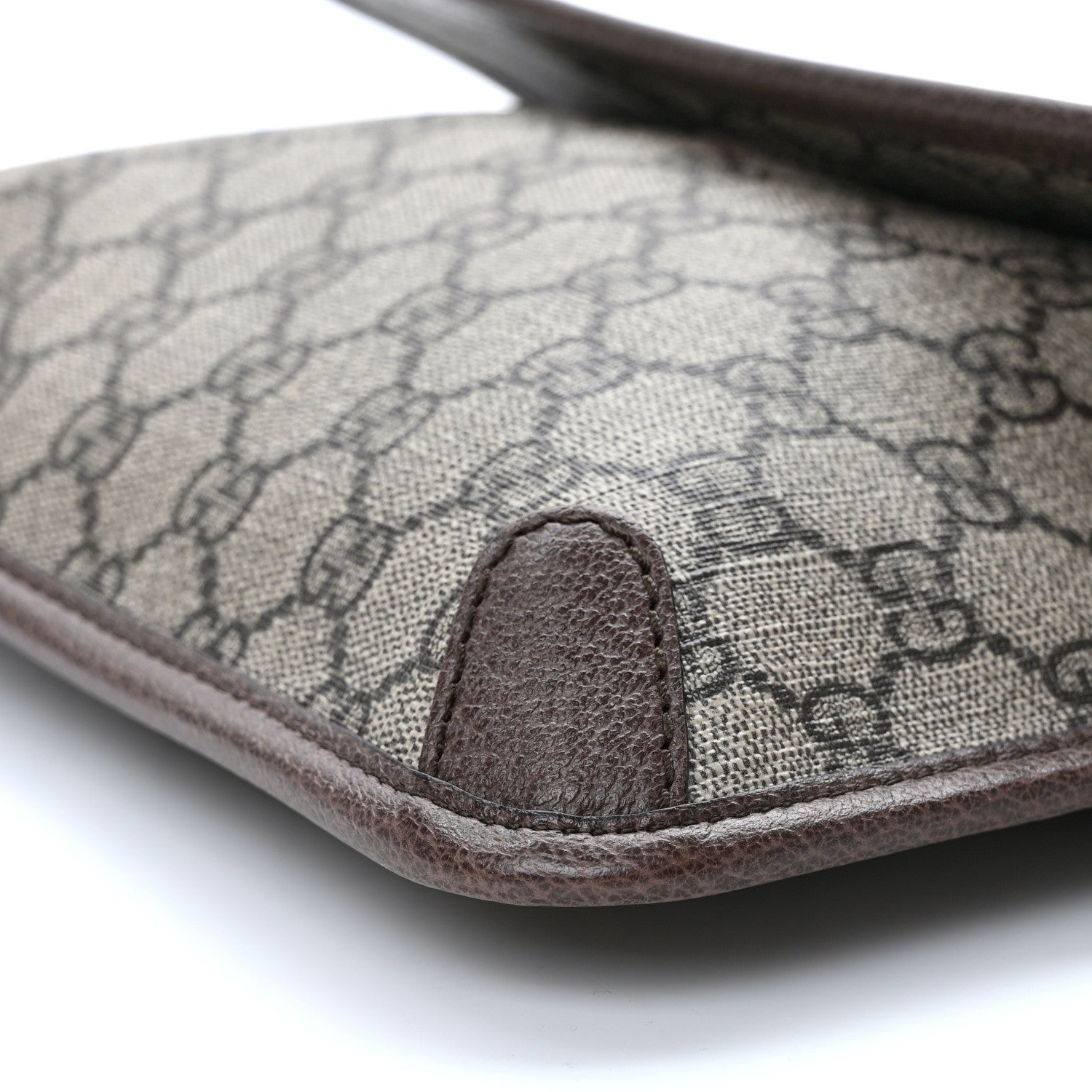 Gucci GG Supreme Monogram Neo Vintage Web Belt Bag Brown 9 of 9