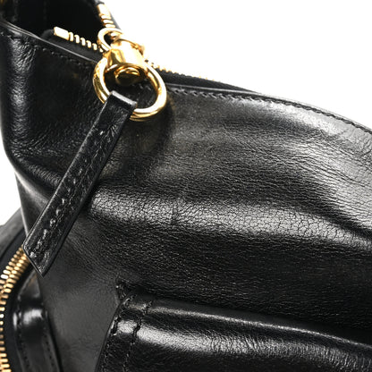 Chloe Shiny Calfskin Medium Double Carry Camera Bag Black 10 of 10