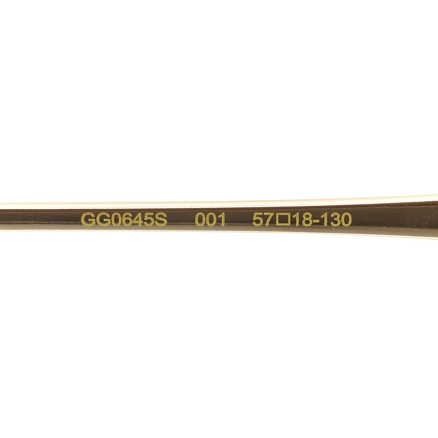 Gucci Metal Oversized Round Frame Sunglasses GG0645S Gold Grey 6 of 7