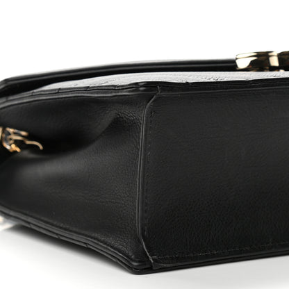 Chanel Calfskin Quilted Chevron Small Single Flap Black 8 of 11