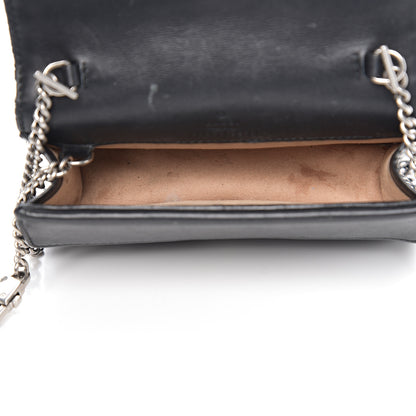Gucci Velvet GG Monogram Super Mini Dionysus Shoulder Bag Black 4 of 12
