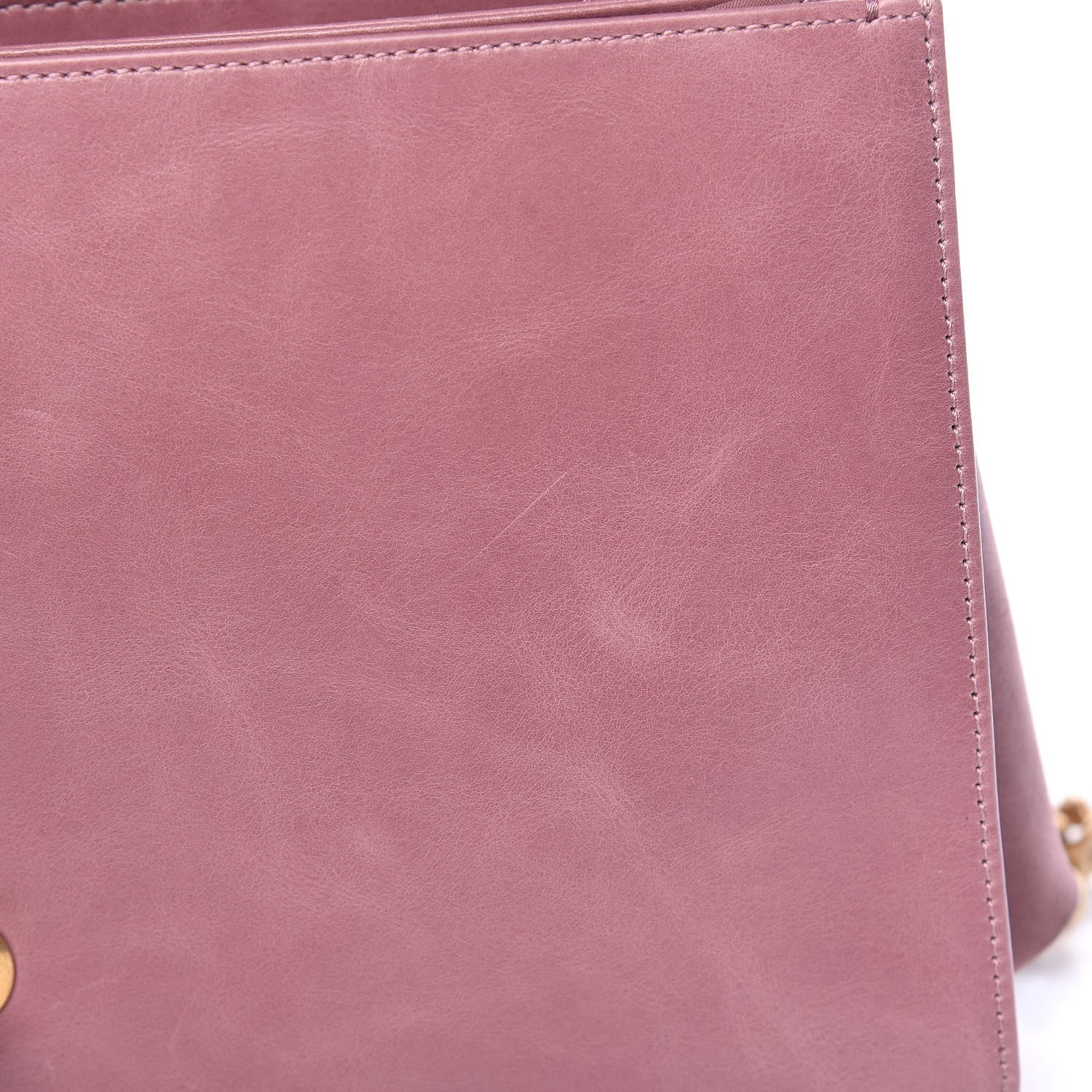 Chanel Calfskin Quilted Straight Lined Flap Purple 12 of 13