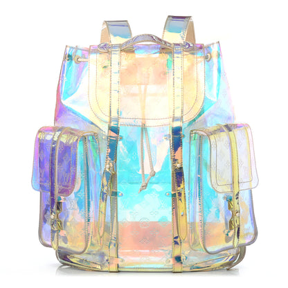 Louis Vuitton PVC Monogram Christopher Backpack GM Iridescent Prism 1 of 15